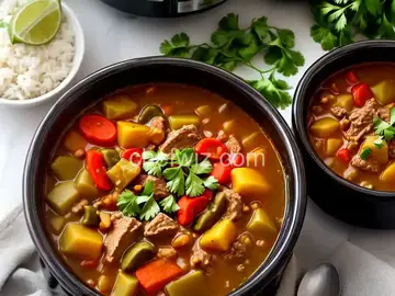 Slow Cooker Green Chile Stew
