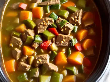 Slow Cooker Guisado Verde