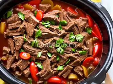 Slow Cooker Italian Beef