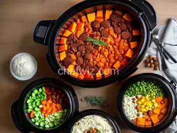 Slow Cooker Kosher Autumn Mashup