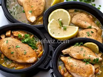 Slow Cooker Lemon Pepper Chicken