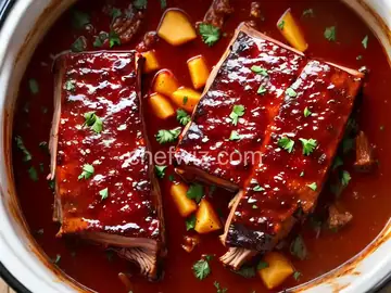 Slow-Cooker Louisiana Ribs