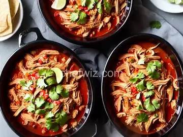 Slow Cooker Mexican Pulled Chicken