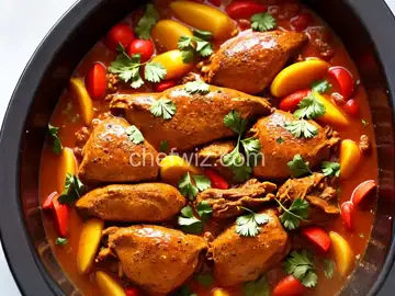 Slow Cooker Moroccan Chicken