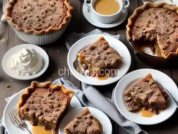Slow Cooker Pecan Pie Bread Pudding