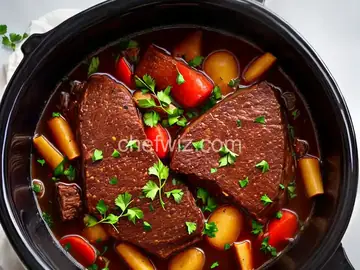 Slow Cooker Pot Roast with Malbec (Red Wine)