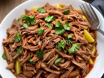 Slow Cooker Puerto Rican Shredded Pork