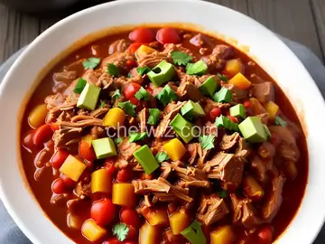 Slow-Cooker Pulled Pork Chili