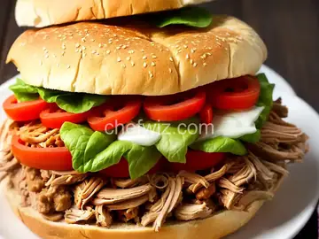 Slow-Cooker Pulled Turkey Sandwiches