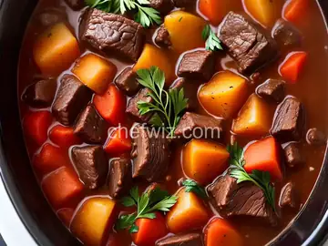 Slow-Cooker Red Wine Beef Stew