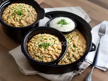 Slow Cooker Risotto