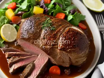 Slow Cooker Roasted Leg of Lamb
