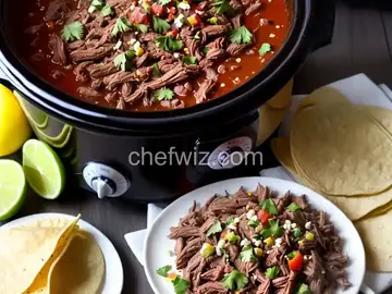 Slow Cooker Shredded Venison for Tacos