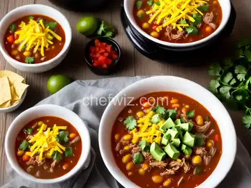 Slow Cooker Taco Turkey Soup
