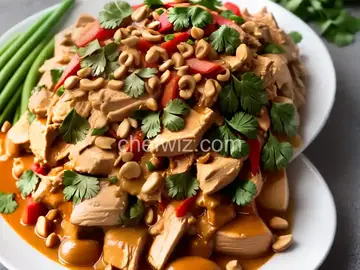 Slow Cooker Thai Peanut Chicken