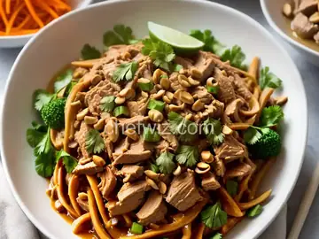 Slow Cooker Thai Peanut Pork