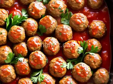 Slow Cooker Turkey Sausage Meatballs