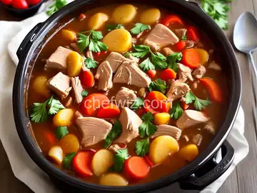 Slow Cooker Turkey Stew