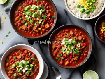 Slow Cooker Turkey and Chorizo Chili