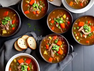 Slow Cooker Turkey and Vegetable Soup