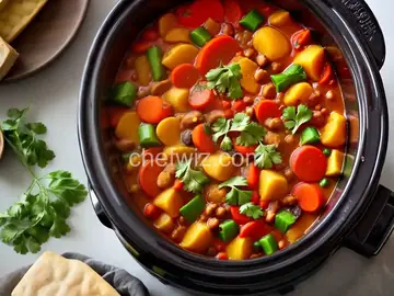 Slow Cooker Vegetarian Stew
