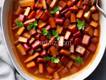 Slow-Roasted Rhubarb