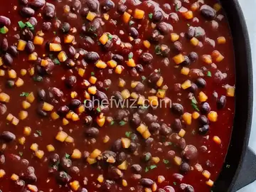 Smashed Black Beans