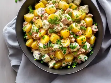 Smashed Potato Salad