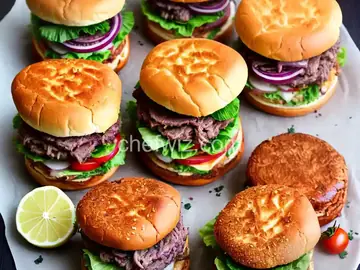 Smashed Reuben Burgers Recipe