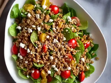 Smitten Kitchen's Honey and Harissa Farro Salad