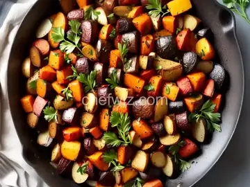 Smoke-Roasted Rustic Root Vegetables