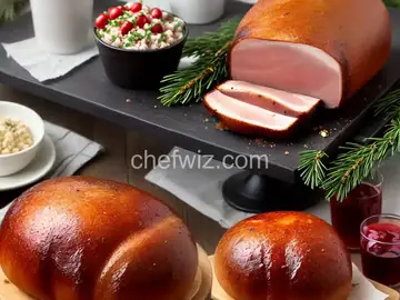 Smoked Ham with Sweet Holiday Glaze