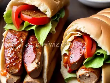 Smoked Italian Sausage Hoagie
