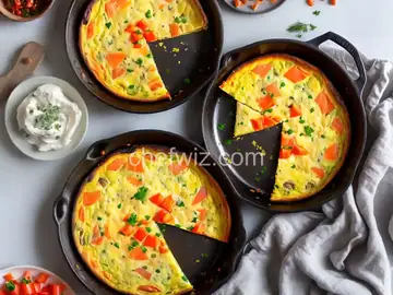 Smoked Salmon Frittata