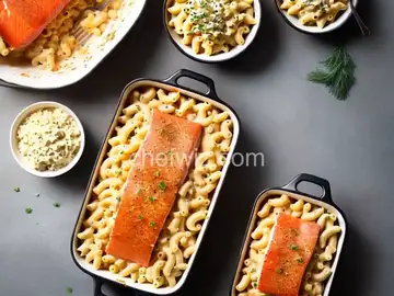 Smoked Salmon Mac and Cheese