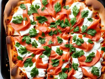 Smoked Salmon Pizza