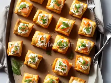 Smoked Salmon Puffs