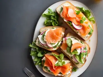 Smoked Salmon Sandwich