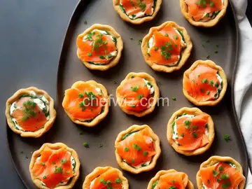 Smoked Salmon Tartlets