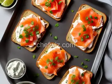 Smoked Salmon Toasts