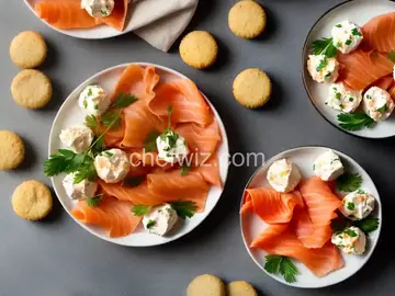 Smoked Salmon and Cream Cheese Bites