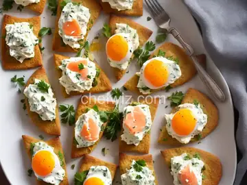 Smoked Salmon and Egg Salad Tartines
