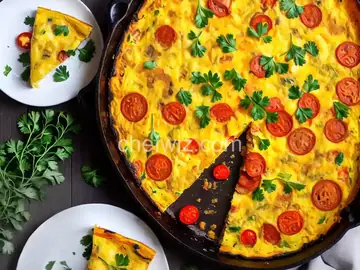 Smoked Sausage Frittata