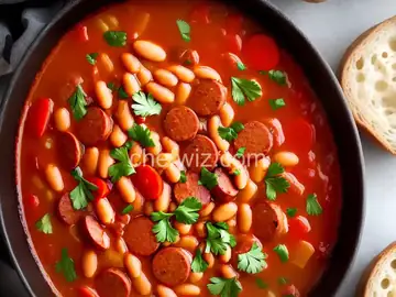Smoked Sausage and Baked Bean Soup