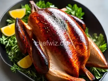 Smoked Turkey (Without Smoker)