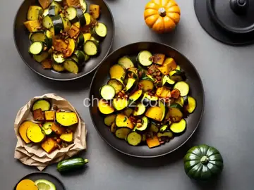 Smoked Zucchini and Squash