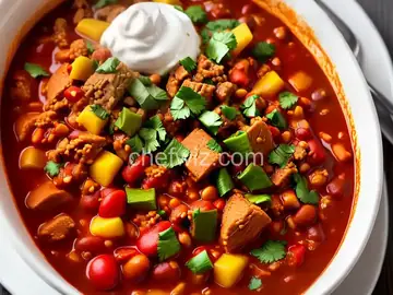 Smokin' Scovilles Turkey Chili
