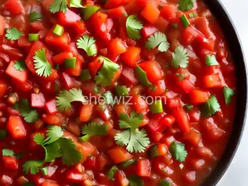 Smoky Four-Pepper Salsa