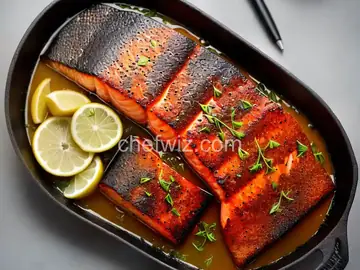 Smoky Fried Salmon