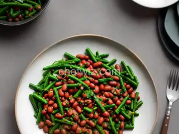 Smoky Tangy Greens and Beans
